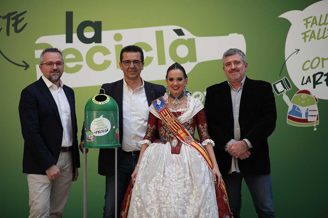 La reciclá fallas